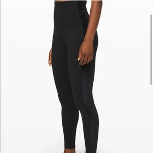 Lululemon Align Legging SHR with Velvet Stripe